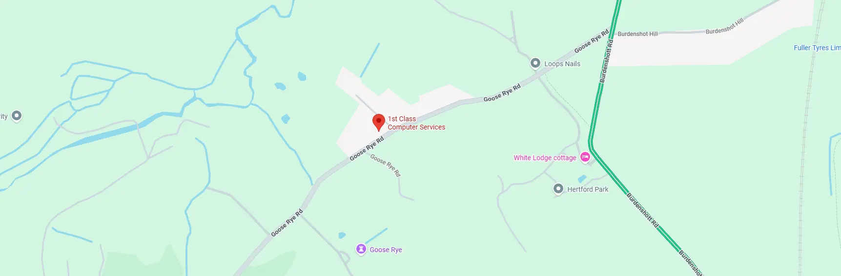 1st Class Computer Google Map