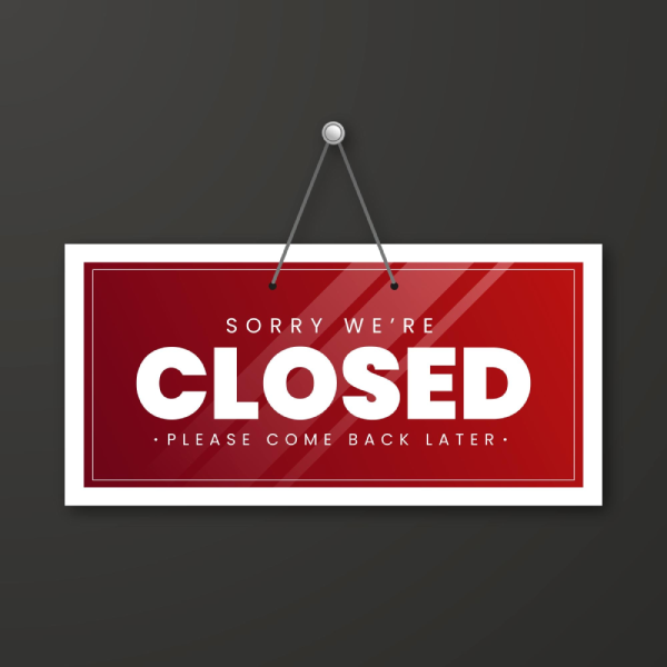 Sorry 1st Class Computer Is Closed